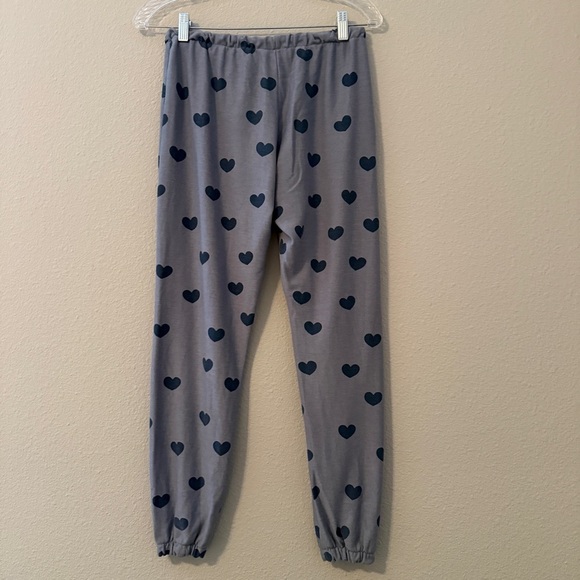 Chaser Gray Heart Print Sweatshirt - Picture 9 of 10